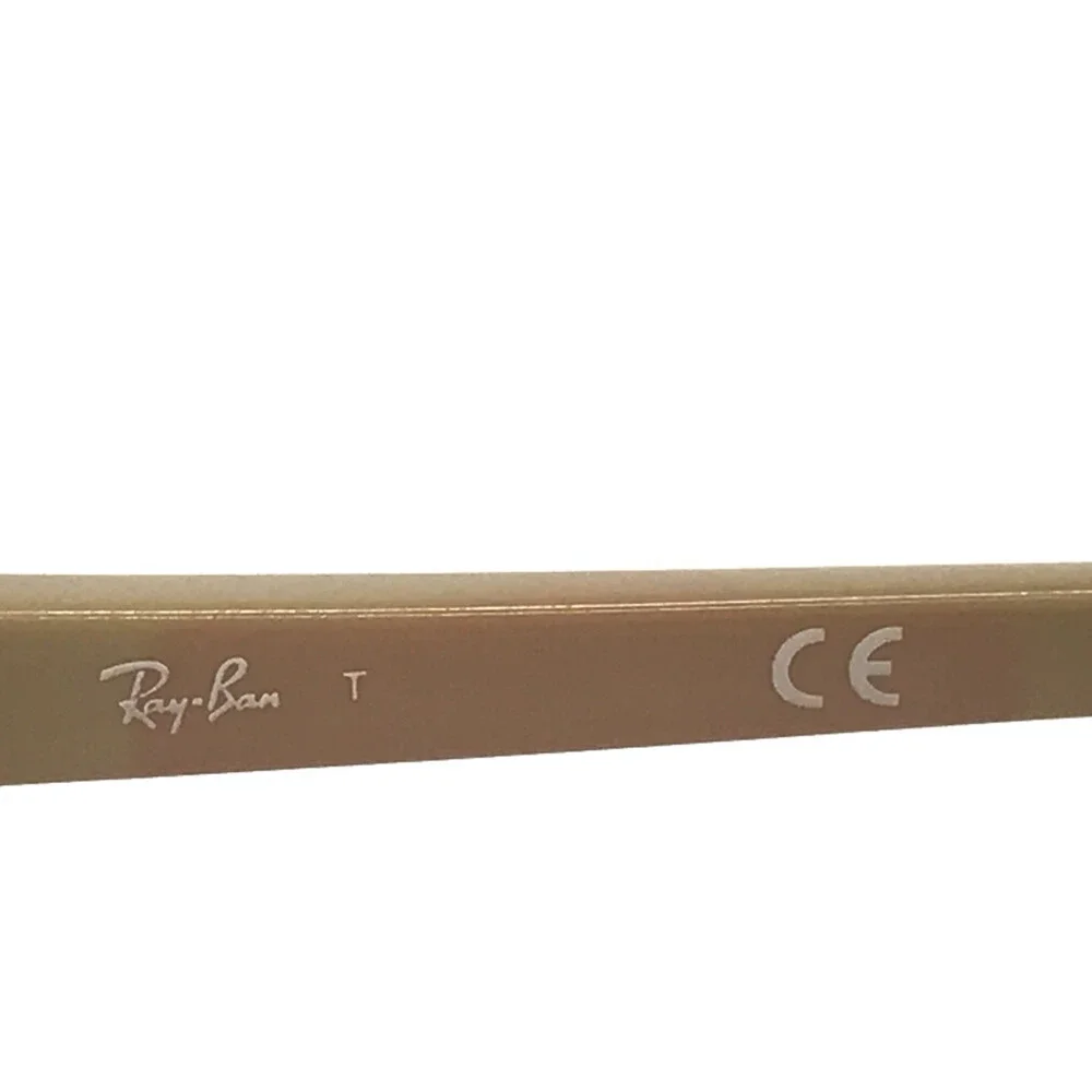 Ray-Ban Kids Eyeglasses Frame RY1591 3809 Nude Clear Cat Eye Full Rim 48-16-130